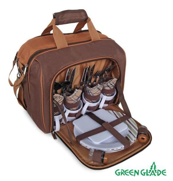  GREEN GLADE Набор для пикника 3338 34пр 15л