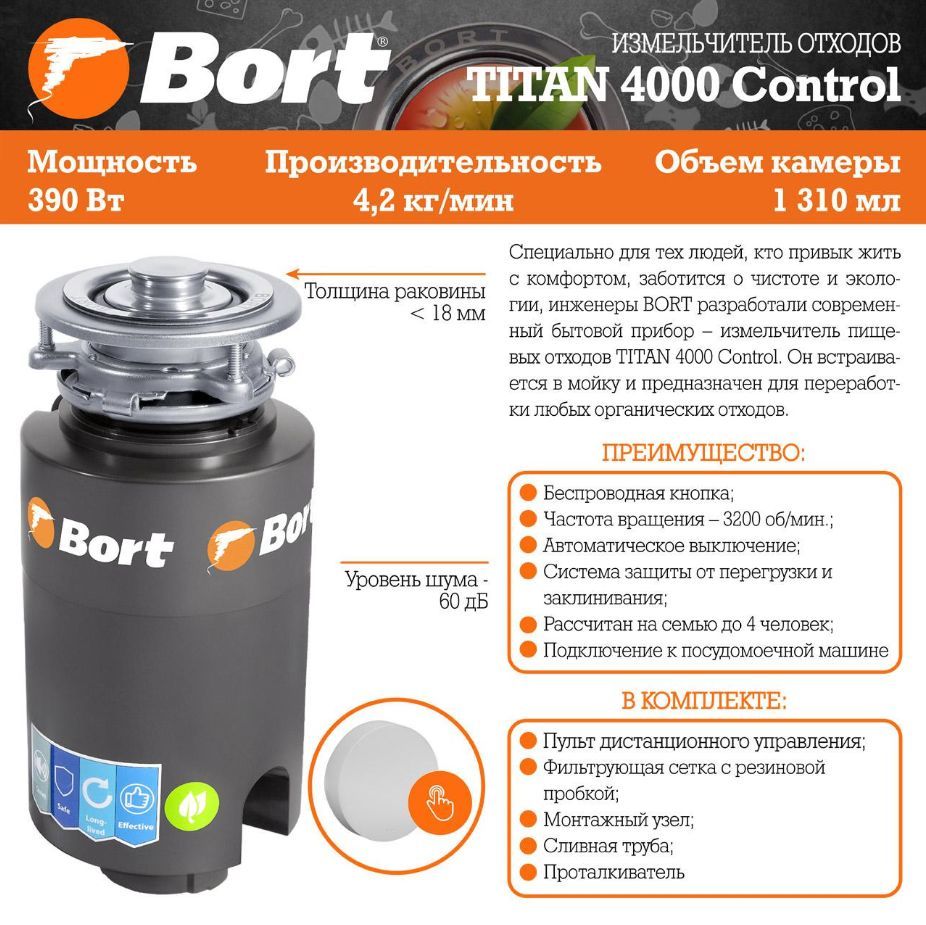  BORT TITAN 4000 (CONTROL)