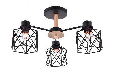 ���������� ESCADA 508/3PL E27*60W BLACK