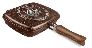 сковорода LARA LR02-221 Сковорода-гриль CHOCO 30см