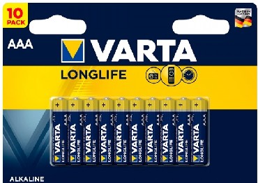  VARTA LR03 AAA BL10 ENERGY ALKALINE 1.5V (4103) (4103229491)