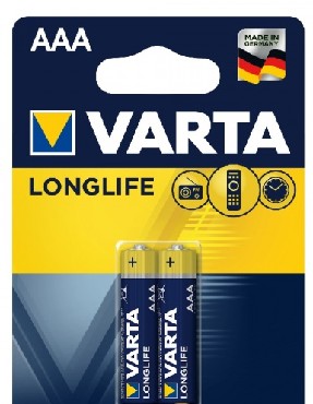   VARTA LR03 AAA BL2 LONGLIFE ALKALINE 1.5V (4103) (4103113412)