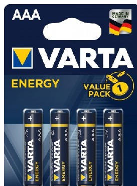  VARTA LR03 AAA BL4 ENERGY ALKALINE 1.5V (4103) (4103213414)