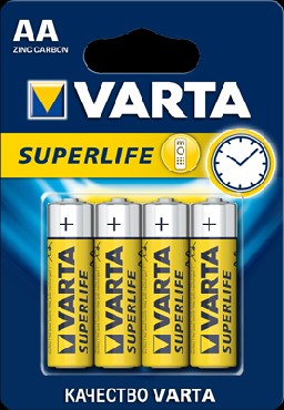 �������� ������� VARTA (02006101414) BL4 R6 SUPER LIFE HEAVY DUTY (2006)