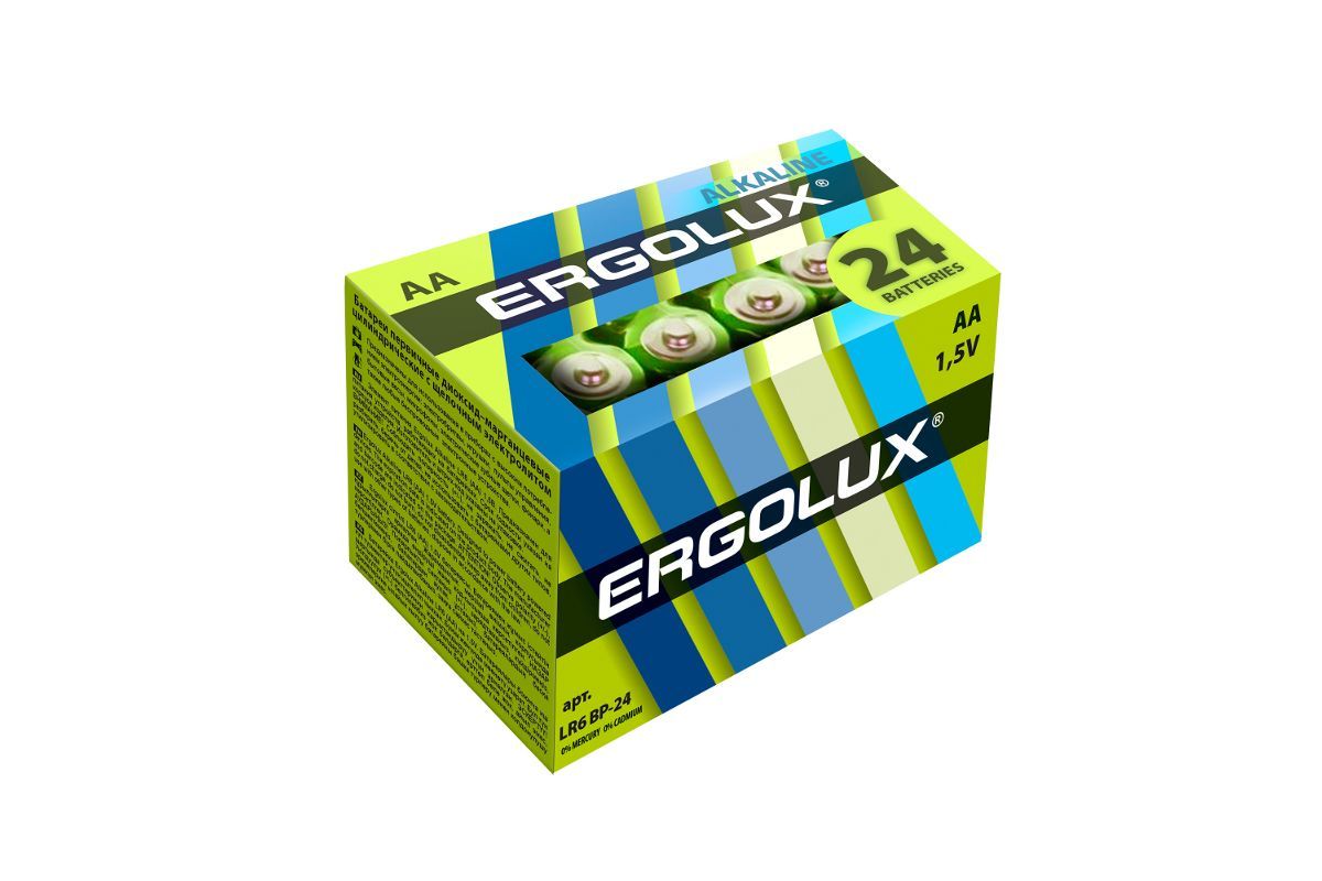  ERGOLUX (14212) LR6 Alkaline BP-24