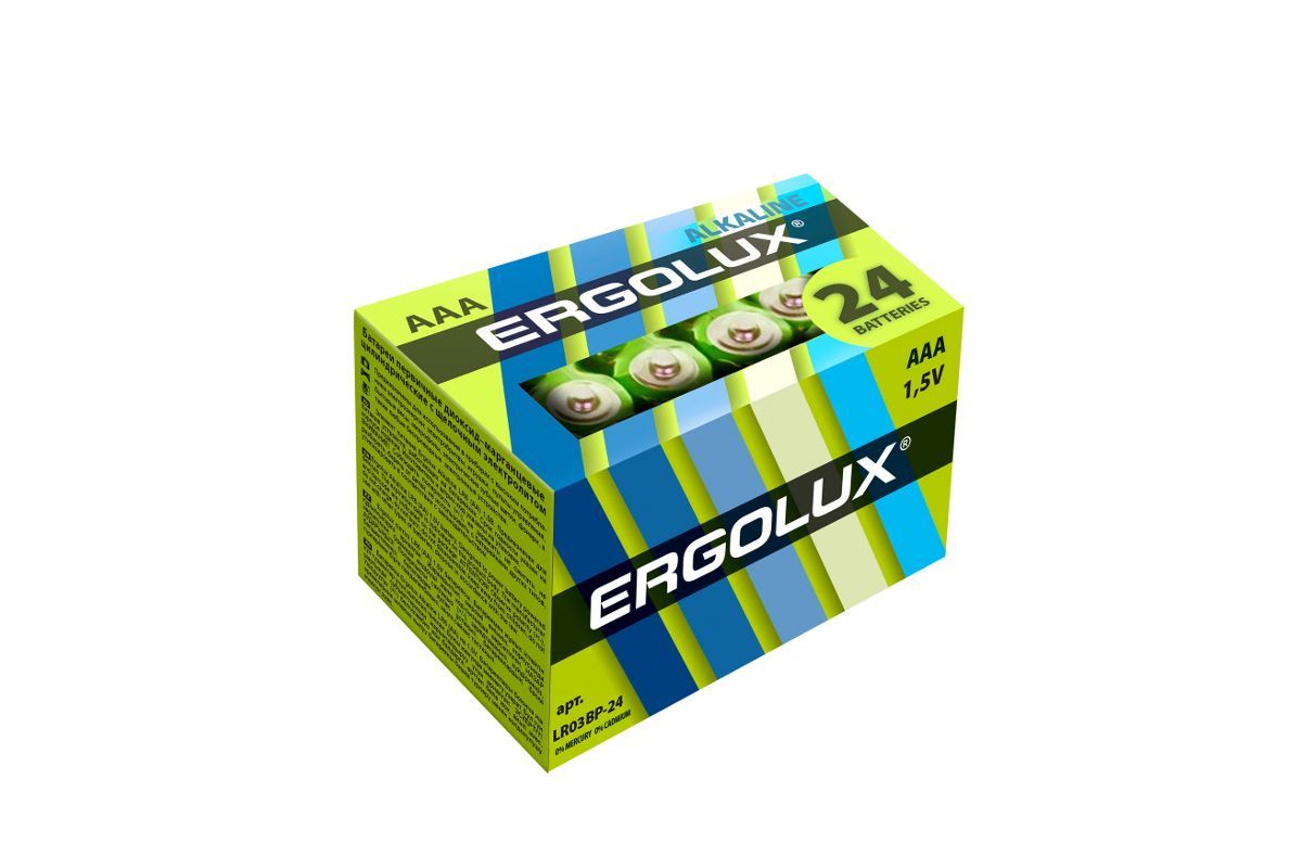   ERGOLUX (14213) LR03 Alkaline BP-24