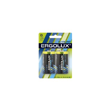   ERGOLUX (11752) LR20 Alkaline BL-2