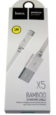  HOCO (6957531042709) X5a USB (m) - TYPE-C (m) 1.0m - белый