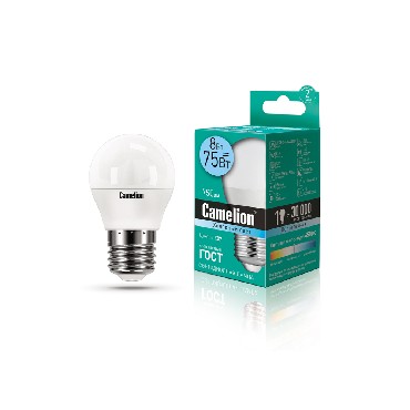   CAMELION (12394) LED8-G45/845/E27/4500/8