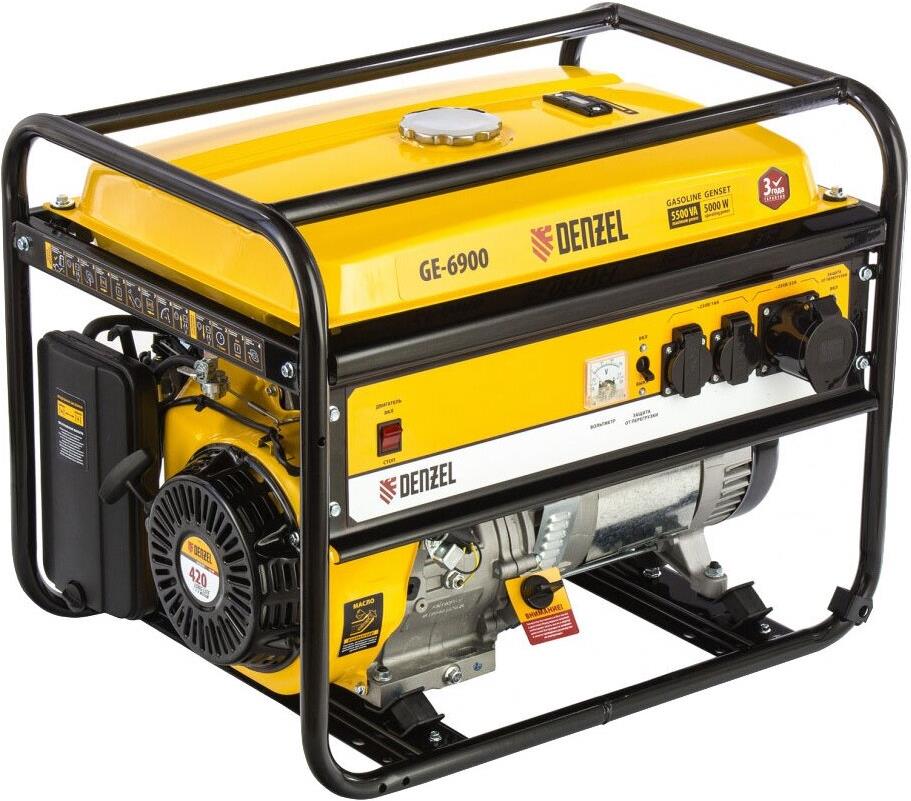 ���������� ���������� DENZEL ��������� ���������� GE 6900, 5,5 ���, 220�/50��,