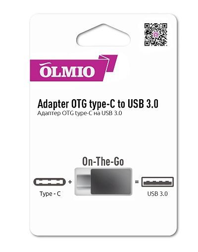 ������� OLMIO ������� "On-The-Go" TYPE-C to USB 3.0 (39323)