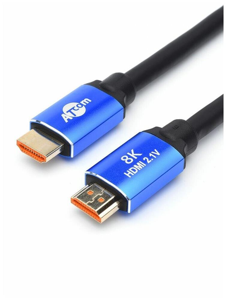  HDMI ATCOM (AT8883) HDMI 3  (HIGH speed, Metal gold, ) 8K VER 2.1