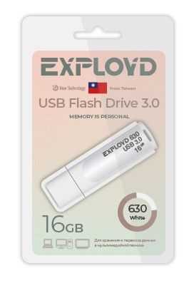 USB флэш-накопитель EXPLOYD EX-16GB-630-White USB 3.0