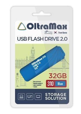 USB флэш-накопитель OLTRAMAX OM-32GB-310-Blue