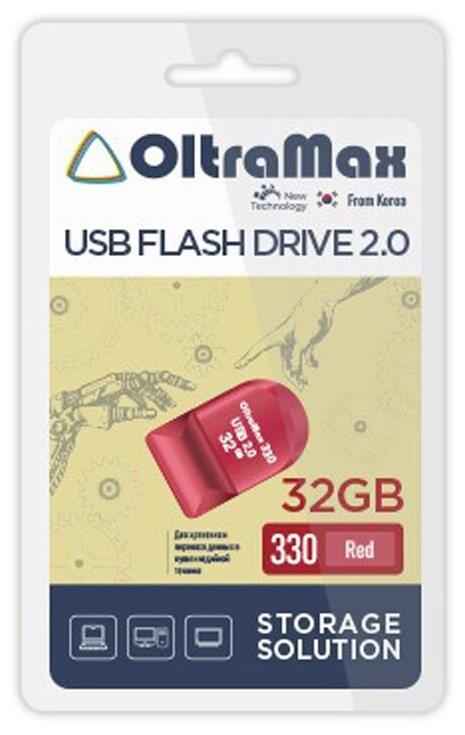USB флэш-накопитель OLTRAMAX OM-32GB-330-Red