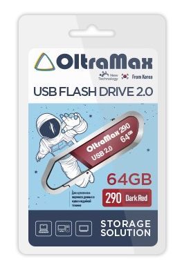  OLTRAMAX OM-64GB-290-Dark Red