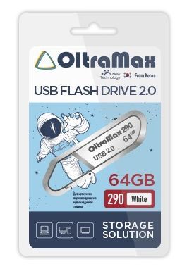USB флэш-накопитель OLTRAMAX OM-64GB-290-White