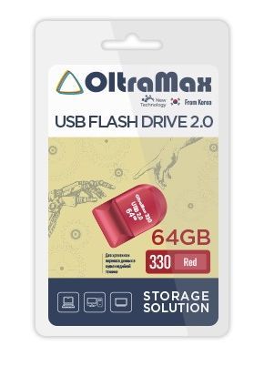 USB флэш-накопитель OLTRAMAX OM-64GB-330-Red