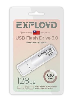 USB флэш-накопитель EXPLOYD EX-128GB-630-White...