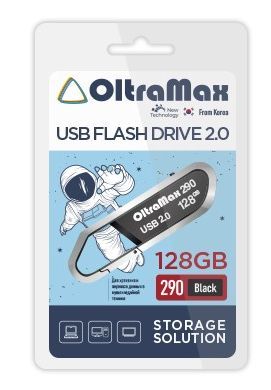 USB флэш-накопитель OLTRAMAX OM-128GB-290-Black