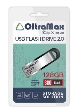 USB флэш-накопитель OLTRAMAX OM-128GB-300-Black