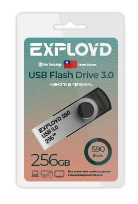  EXPLOYD EX-256GB-590-Black USB 3.0