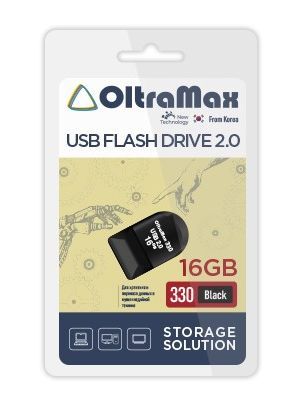 USB флэш-накопитель OLTRAMAX OM-16GB-330-Black