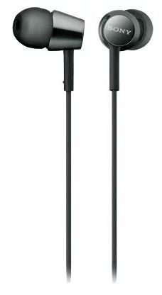 Гарнитура SONY MDR-EX15AP/B Черные с микр