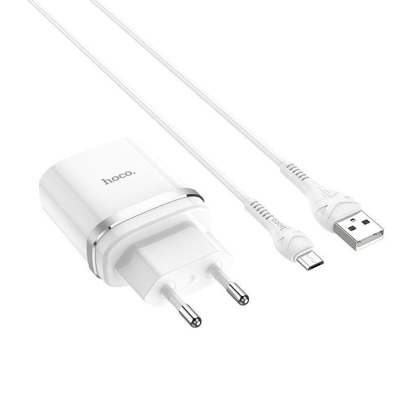   HOCO (6931474716286) C12Qm QC3.0 White +  MICRO USB