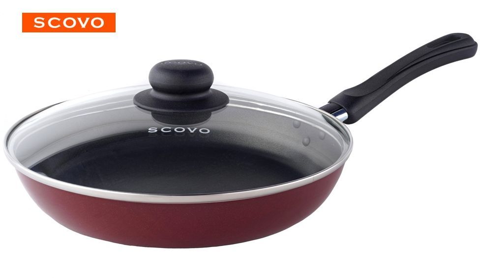  SCOVO СЭ-027 expert со стекл. крышкой д.22 см