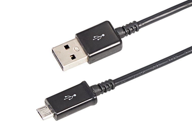  REXANT (18-4268)  USB-micro USB/PVC/black/1m/REXANT
