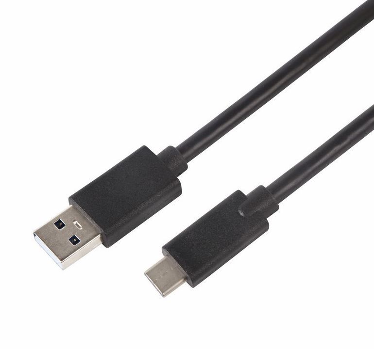  REXANT (18-1881)  USB-Type-C/PVC/black/1m/REXANT