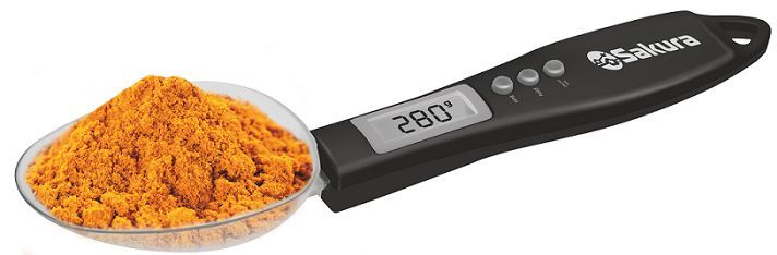 Весы кухонные SAKURA SA-6083BK черный
