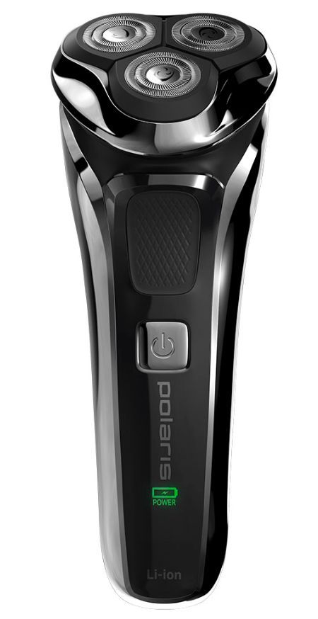 Бритва POLARIS PMR 0305R WET&DRY PRO 5 BLADES черный/хром