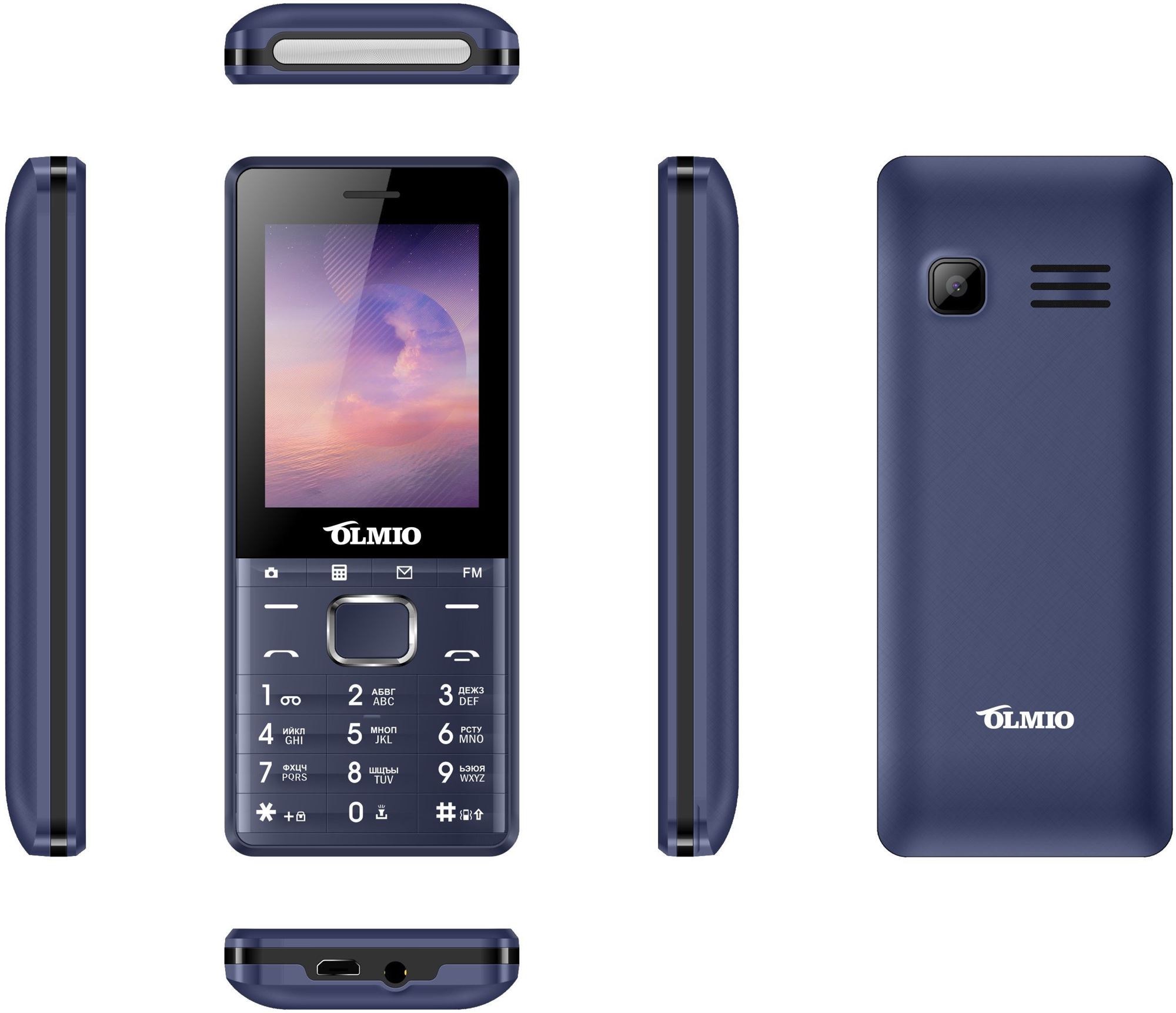  OLMIO A25 BLUE-BLACK