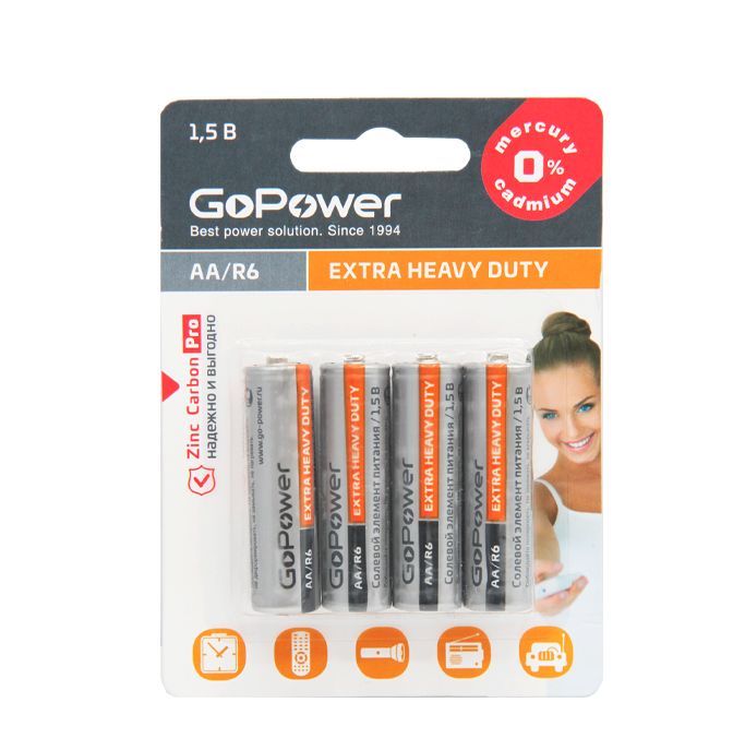 Элементы питания GOPOWER (00-00015594) Extra...