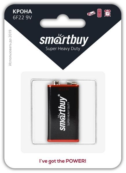   SMARTBUY (SBBZ-9V01B) 6F22/1B 