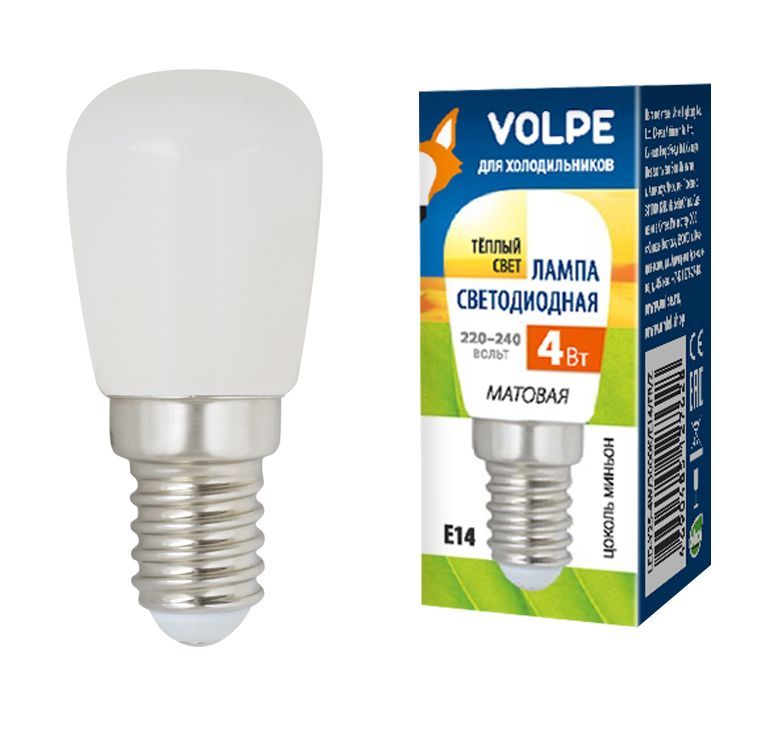  VOLPE (UL-00006501) VOLPE LED-Y25-4W/3000K/E14/FR/Z