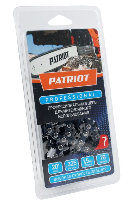 Цепь PATRIOT 862321010 21LP-76E, 0,325 1,5 76...