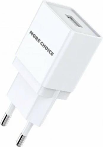  MORE CHOICE (4627151190921) NC33i 1USB 1A  Apple 8-pin White