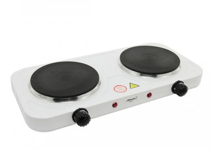 ATH-1739 (white) Электроплитка двухконфорочная ATLANTA ATH-1739 white
