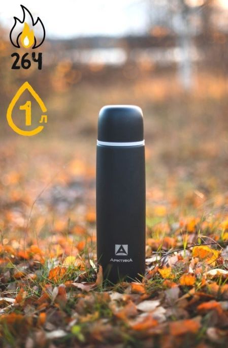 Термос АРКТИКА 1000 мл, арт. 102-1000 (чёрный...