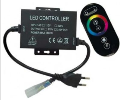  ECOLA RFB615KSB LED STRIP 220V RGB RF CONTROLLER (IP20) 1500W 6,6A  