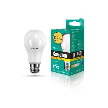  CAMELION (11253) LED7-A60/830/E27