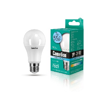  CAMELION (11254) LED7-A60/845/E27