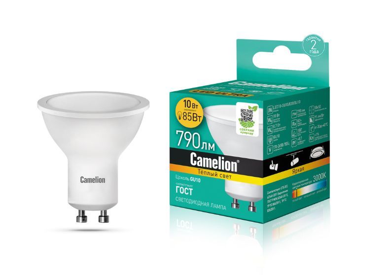  CAMELION (13682) LED10-GU10/830/10