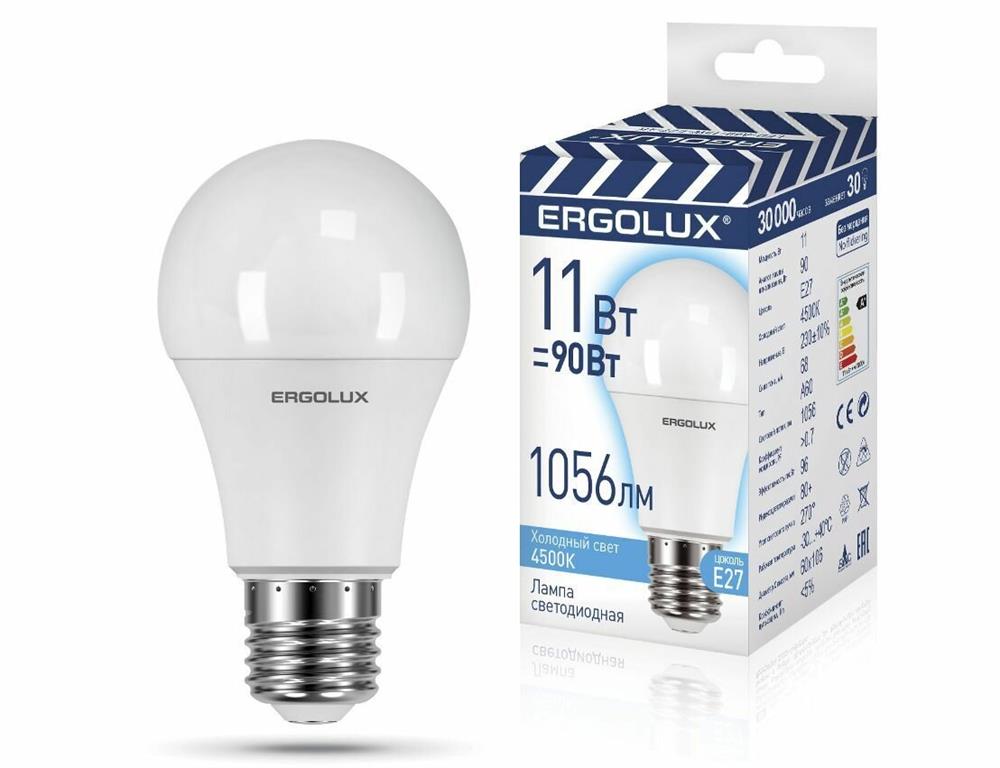  ERGOLUX (14459) LED-A60-11W-E27-4K