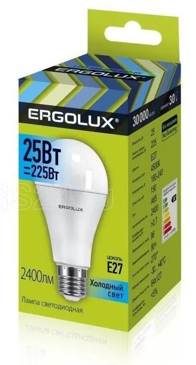  ERGOLUX (14236) LED-A65-25W-E27-4K