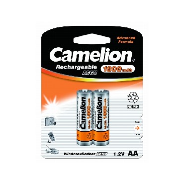   CAMELION (3001) AA-1800MAH NI-MH BL-2