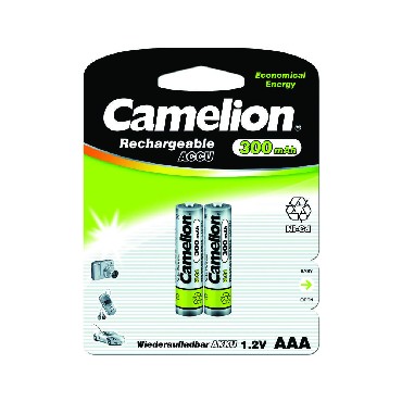 CAMELION (3144) NC-AAA300BP2 AAA- 300MAH NI-CD...